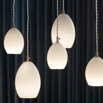 Northern Unika Pendant White Cluster