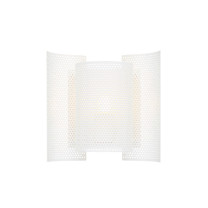 Northern Butterfly Wall Light Perforated White