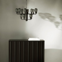 Small Black Normann Copenhagen Amp Chandelier