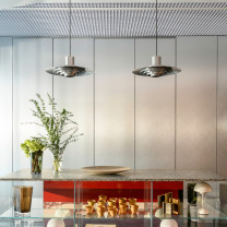 &Tradition P376 Pendant KF2 Aluminium in Pairs