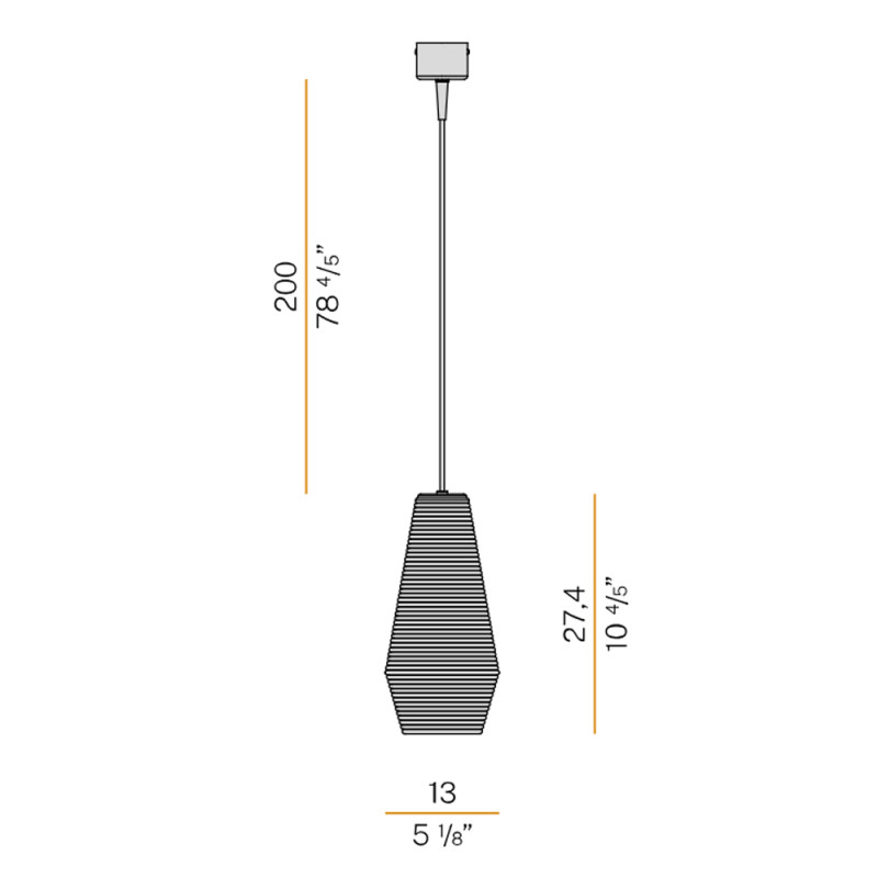 Specification Image for Panzeri Olivia Suspension