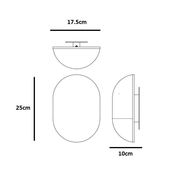 Specification Image for Gubi Howard Wall Light