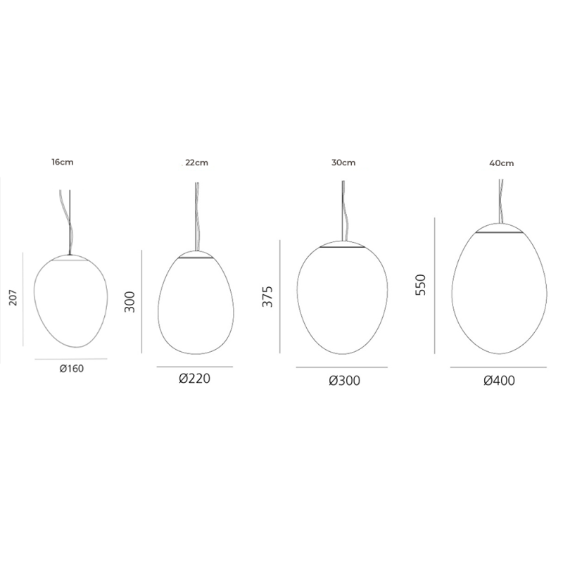 Artemide Stellar Nebula LED Pendant Light - Specification 