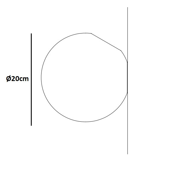 Specification Image for Catellani & Smith Sfera W LED Wall Light