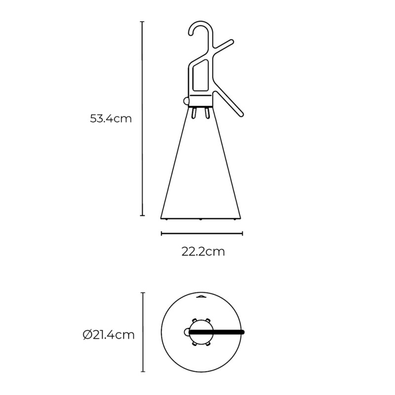 Specification Image for Flos Mayday Outdoor Lamp