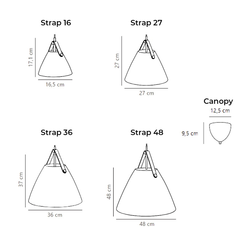 Specification image for Design For The People Strap Pendant