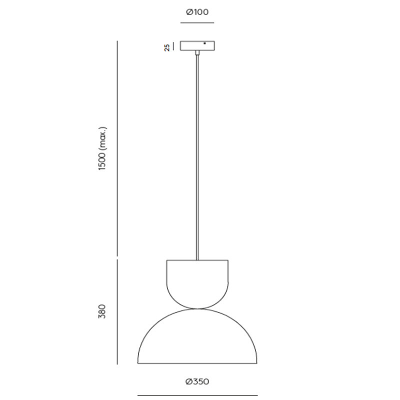 Specification Image for Aromas Del Campo Gamma Pendant