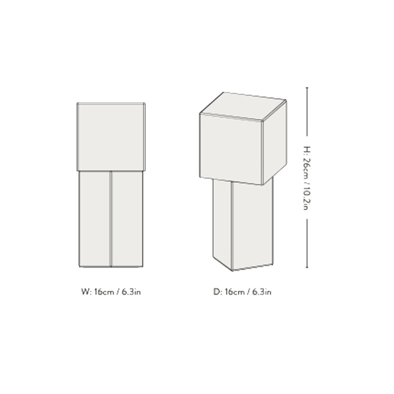 Specification Image &Tradition Pivot Lamp Specification