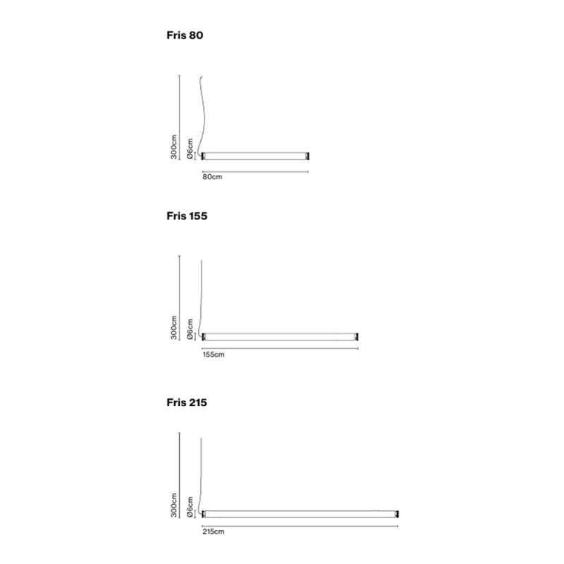 Specification Image for Marset Fris LED Suspension