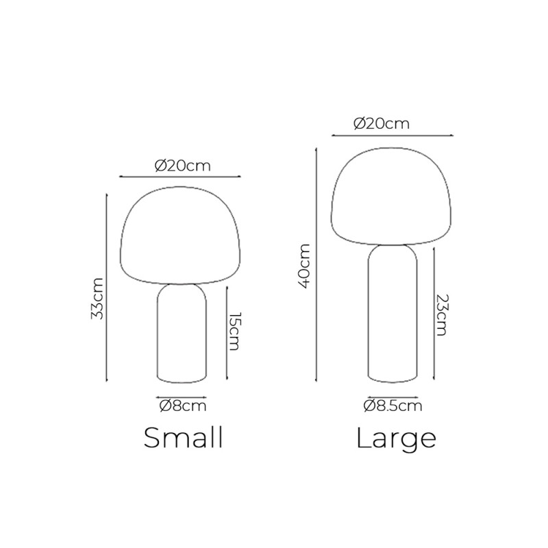 Specification Image for Northern Kin LED Table Lamp