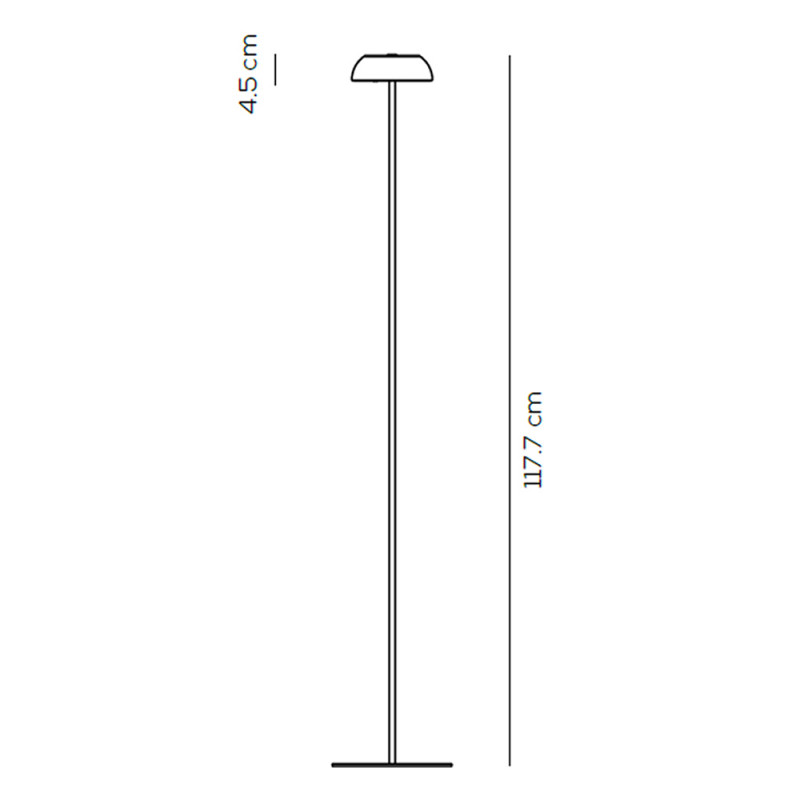 Specification Image for Axolight Float LED Floor Lamp