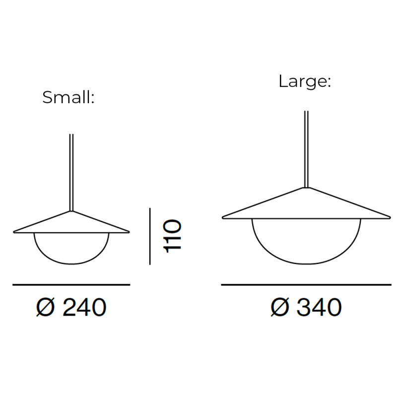 Specification Image for AGO Alley LED Pendant