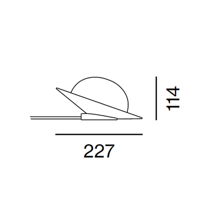 Specification Image for AGO Alley Table Tilt Table Lamp