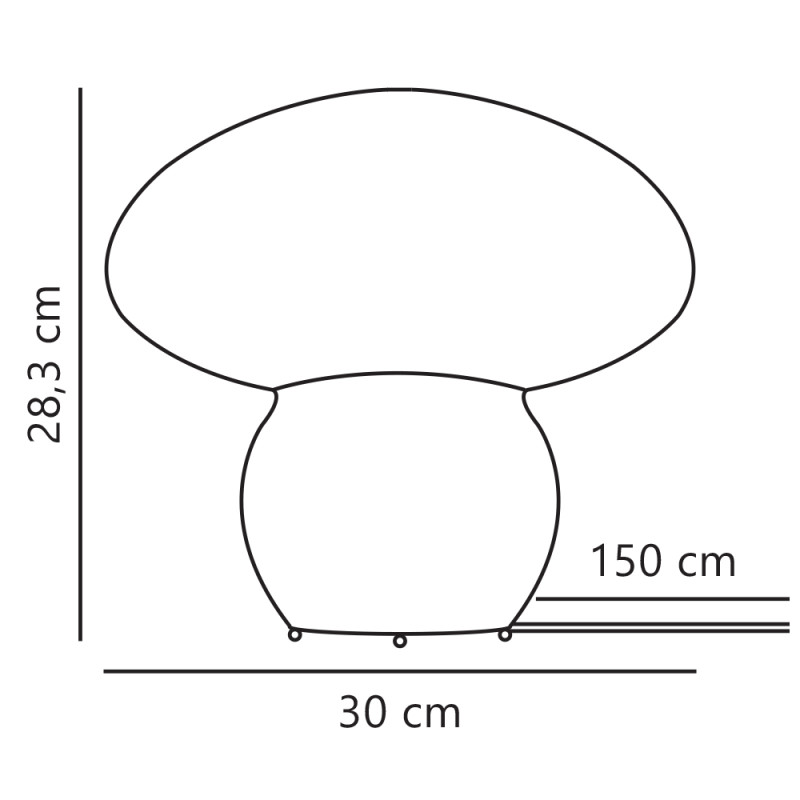 Specification Image for Nordlux Allie Table Lamp