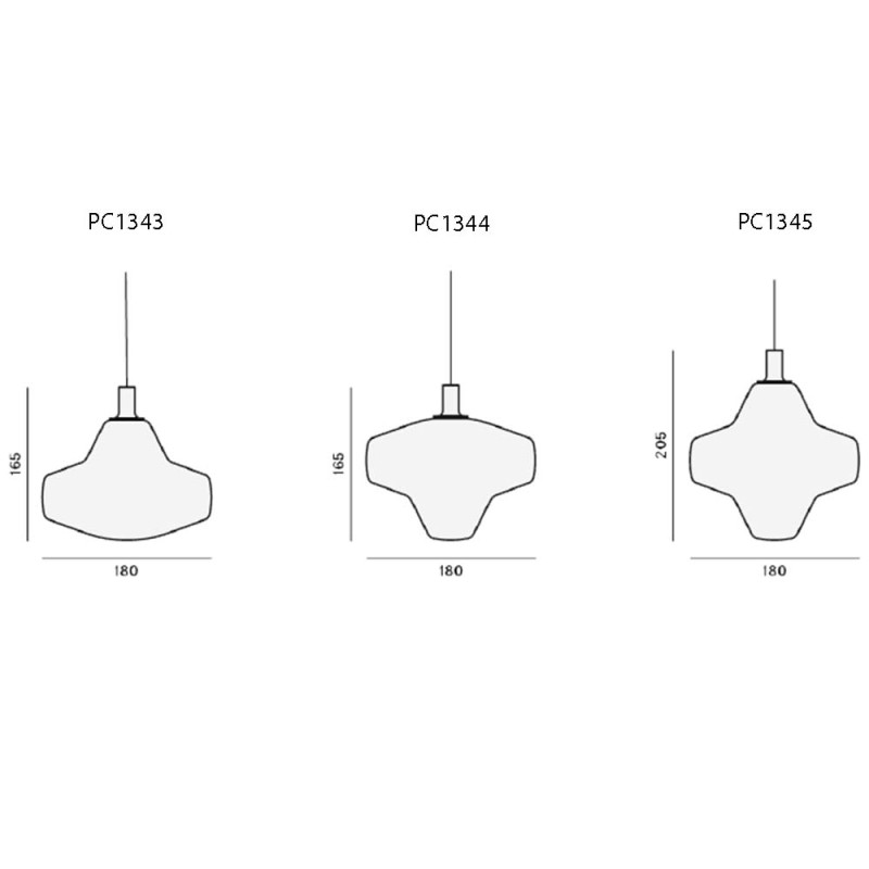 Specification Image for Brokis Starcloud Pendant