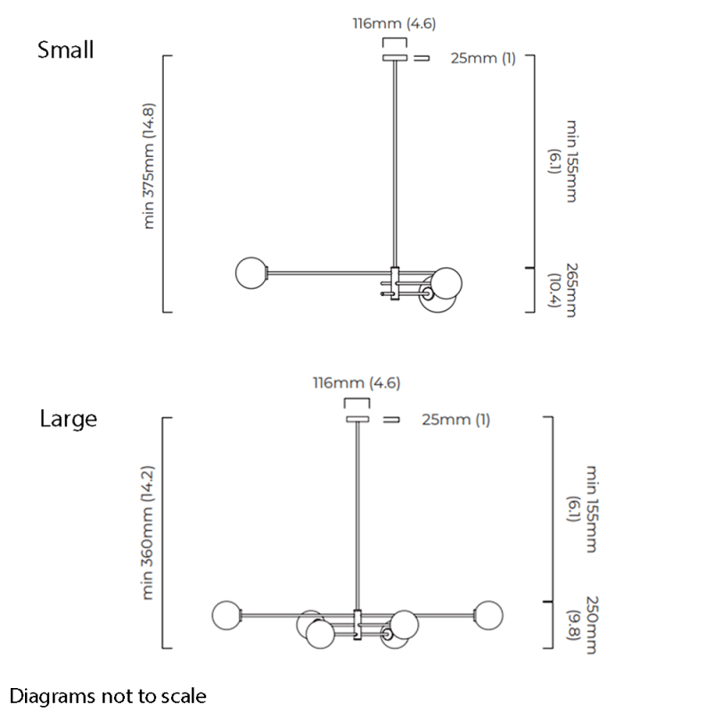 CTO Lighting Trevi Pendant - Specification 