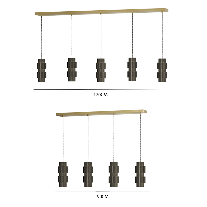 CTO Lighting Ring Long Cluster Suspension - Specification 
