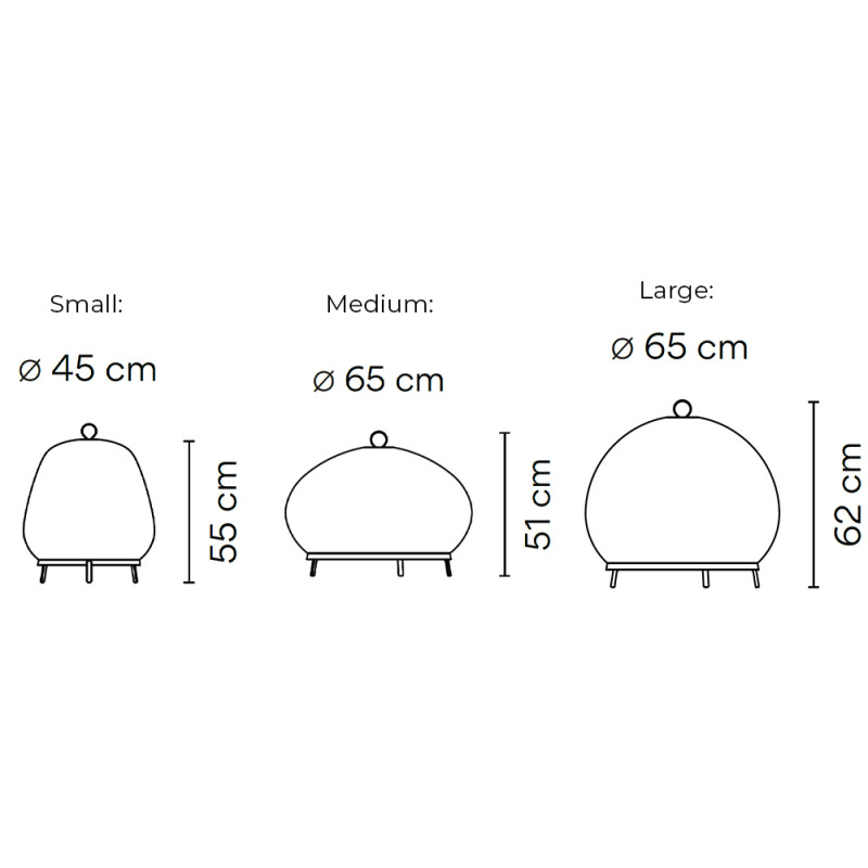 Specification Image for Vibia Knit LED Table/Floor Lamp