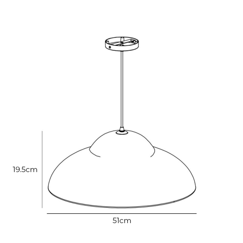 Specification Image for Porta Romana Marley Pendant