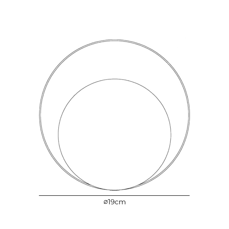 Specification Image for Porta Romana Solstice Wall Light