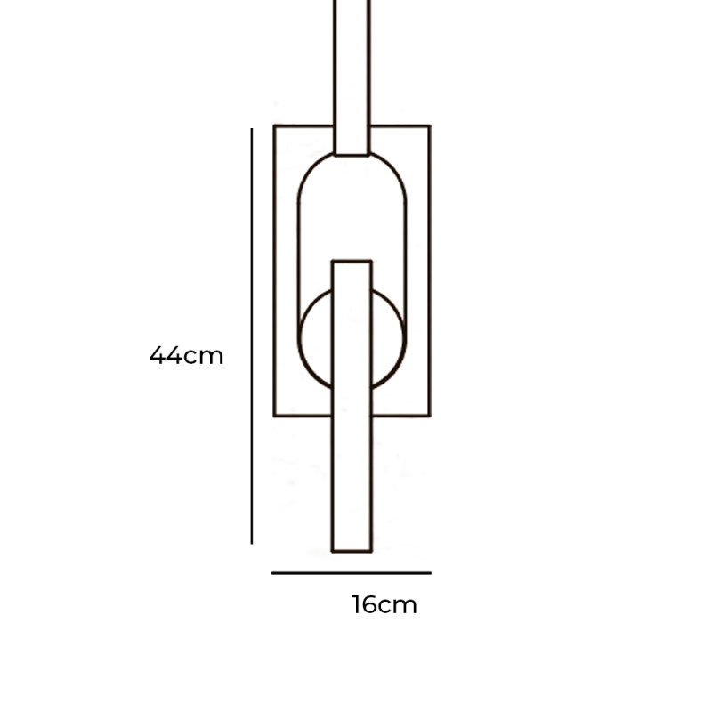 Specification Image for Lee Broom Mythos Duo Pendant