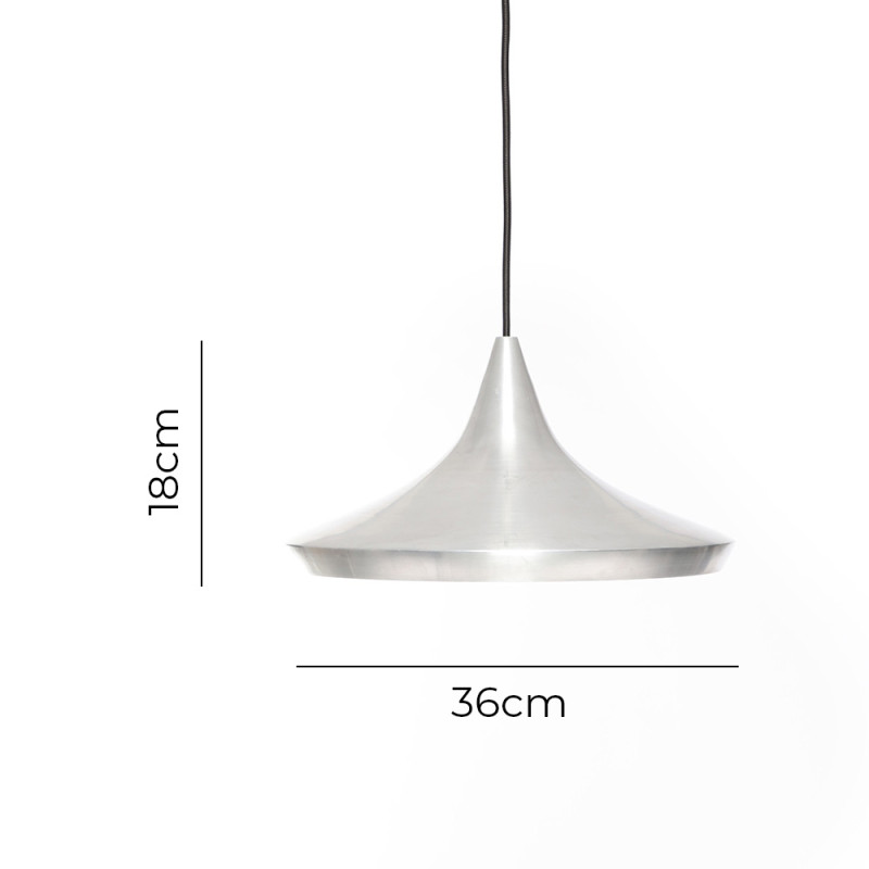 Specification Image for Tom Dixon Unbeaten Wide Pendant