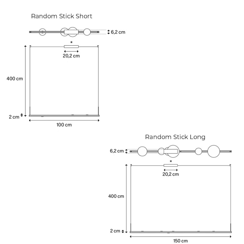 Specification Image for Lodes Random Stick Linear