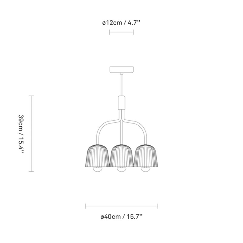 Specification Image for Nuura Asteea 3 Suspension