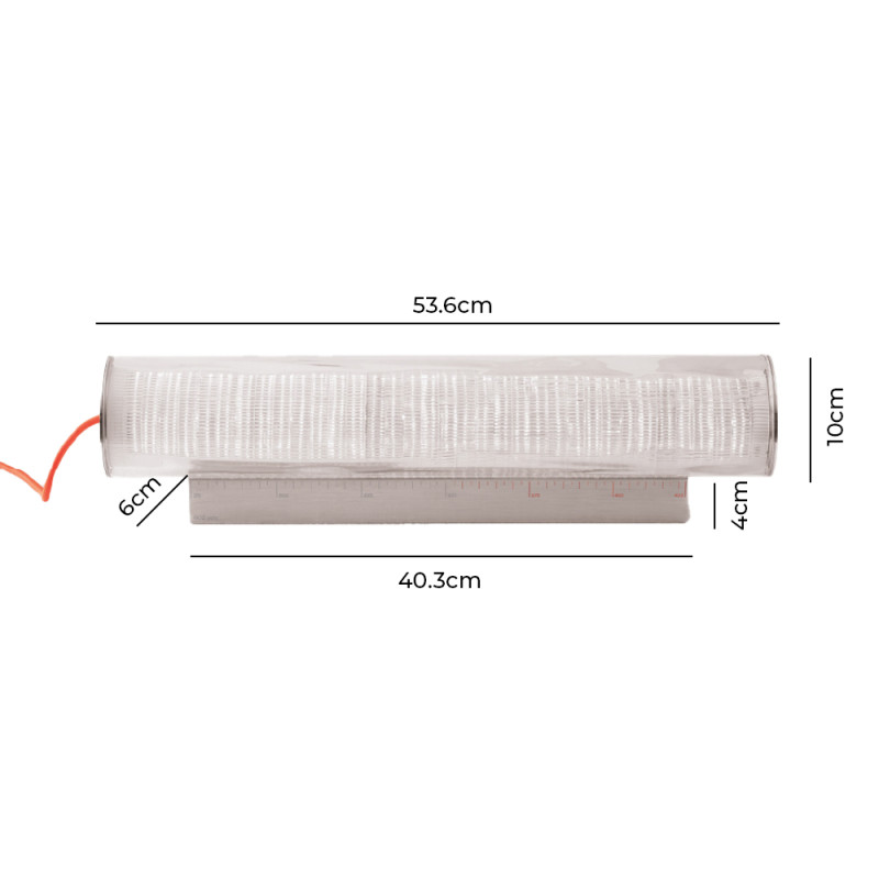 Specification Image for Artemide Criosfera Horizontal LED Table Lamp