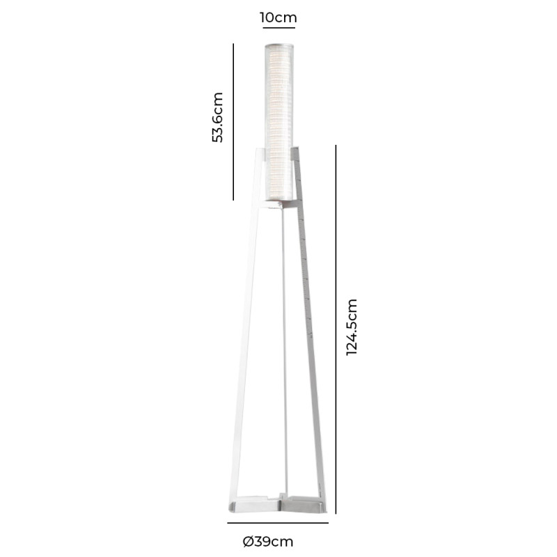 Specification Image for Artemide Criosfera LED Floor Lamp