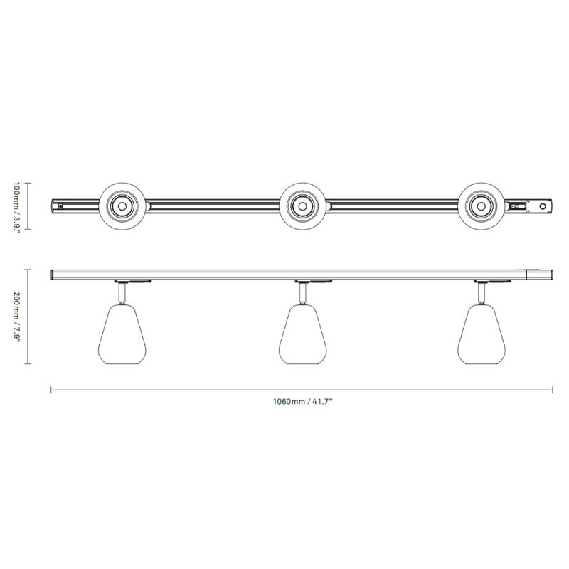 Specification Image for Nuura Anoli Spot Track