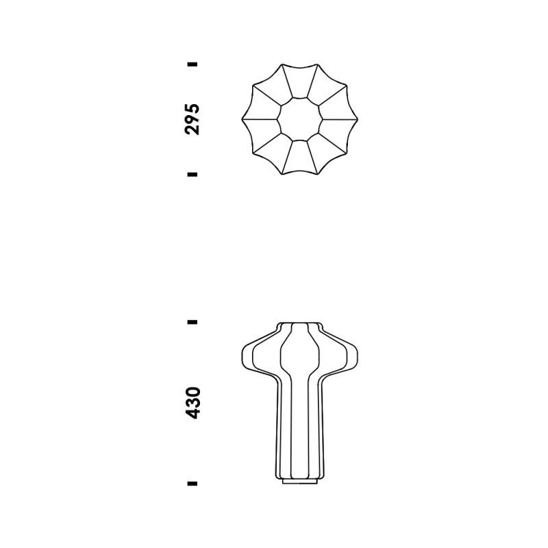 Specification Image for Normann Copenhagen Phantom LED Table Lamp