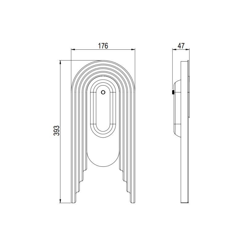 Specification Image for Bert Frank Vima Wall Light