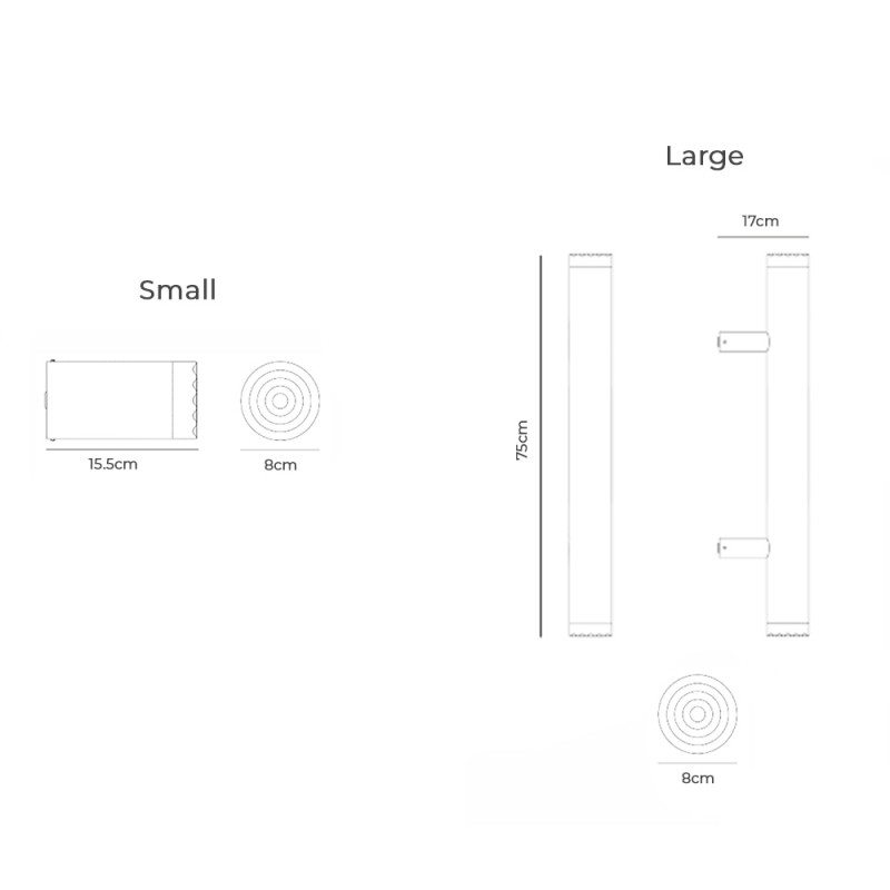 Specification Image for Petite Friture PYL Wall/Ceiling Light