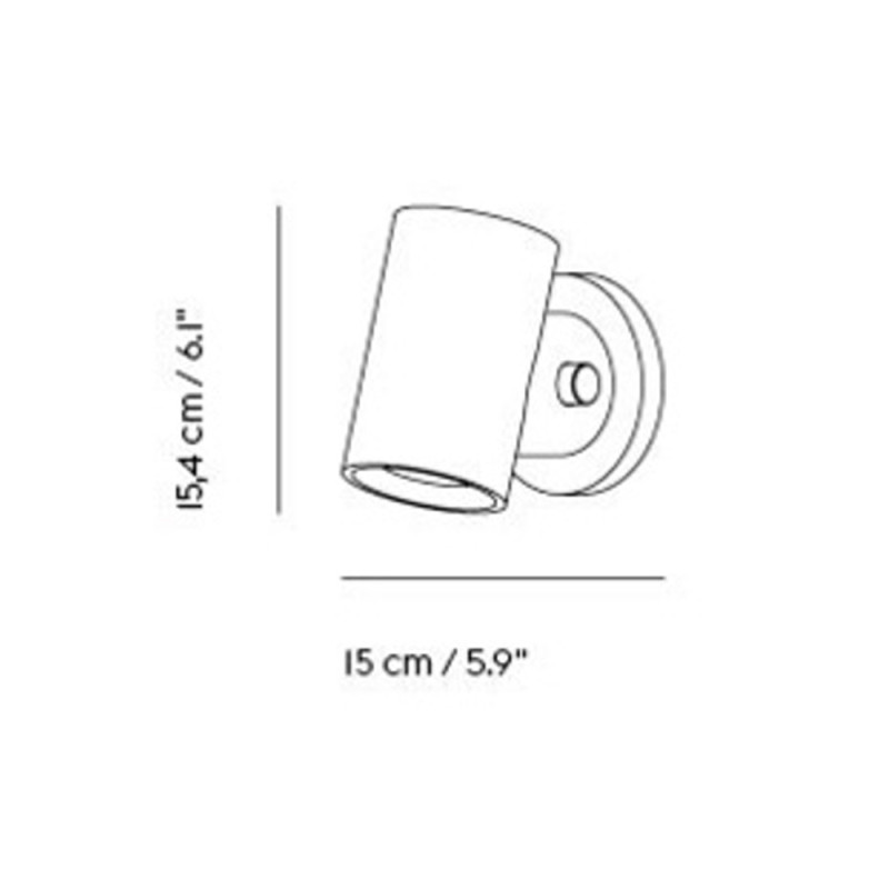 Specification Image for Muuto Beam Wall Lamp