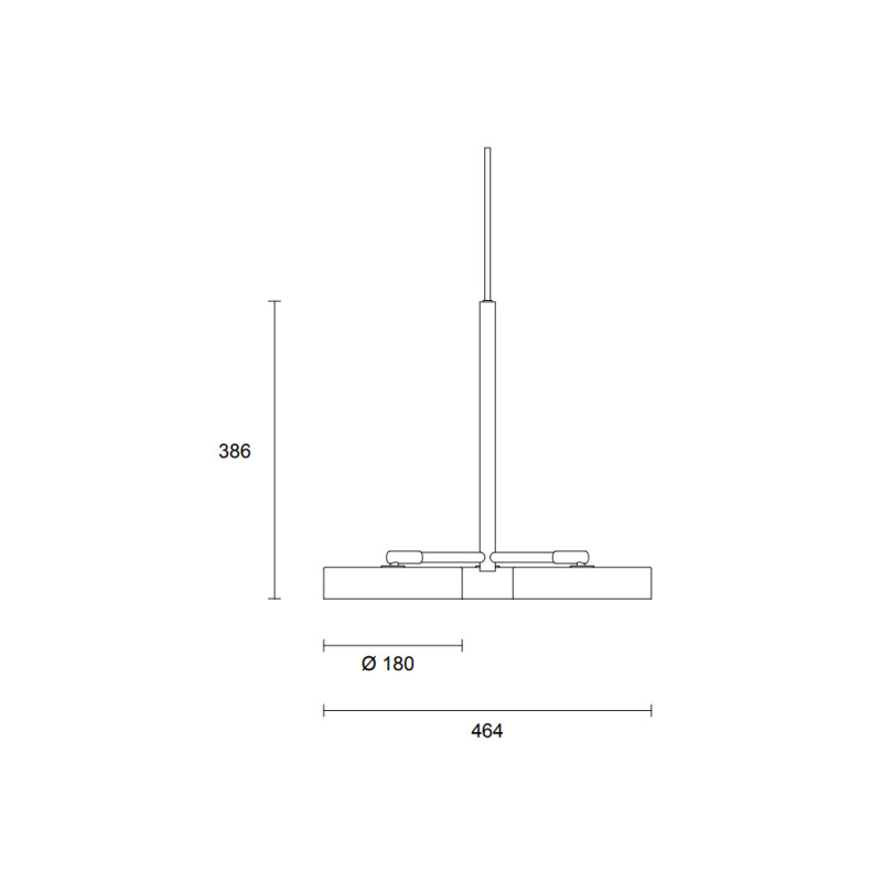 Specification Image for RUBN James LED Chandelier