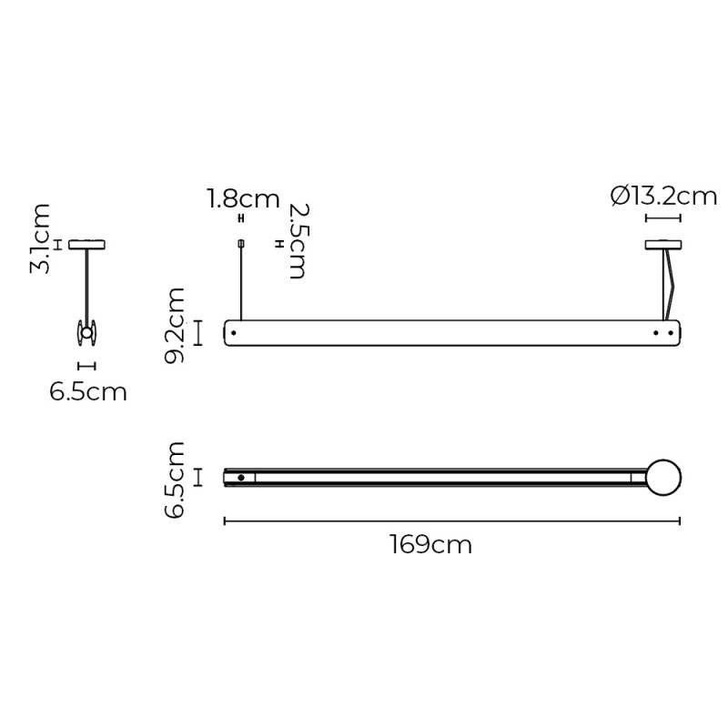 Specification Image for Flos Seki-Han Suspension