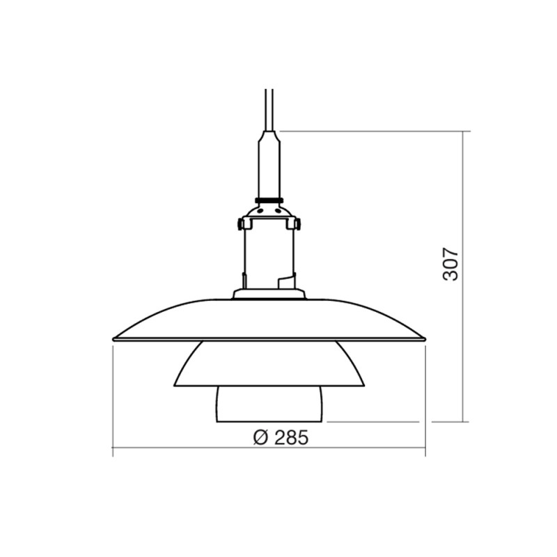 Specification Image for Louis Poulsen Pendant Centenary Edition