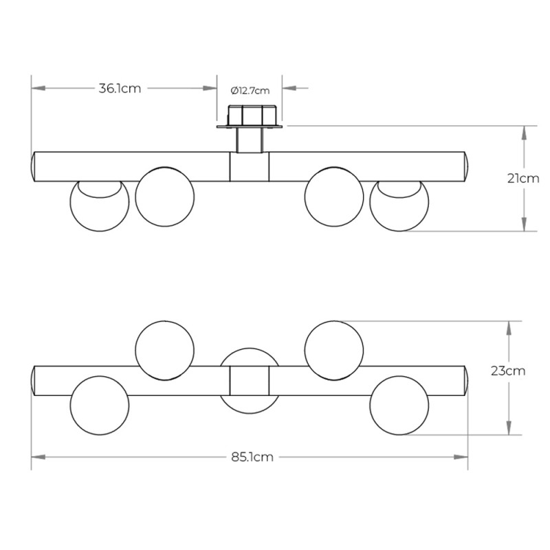 Specification Image for Hollis + Morris Willow Wall Light