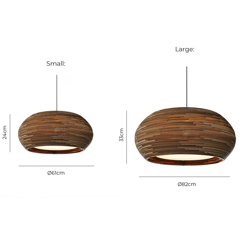Specification Image for Graypants Scraplights Ohio Pendant Light