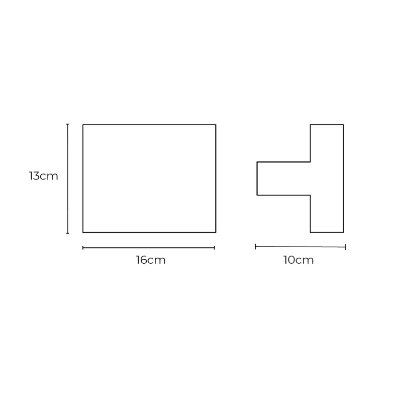 Specification Image for Flos Tight Light LED Wall Light
