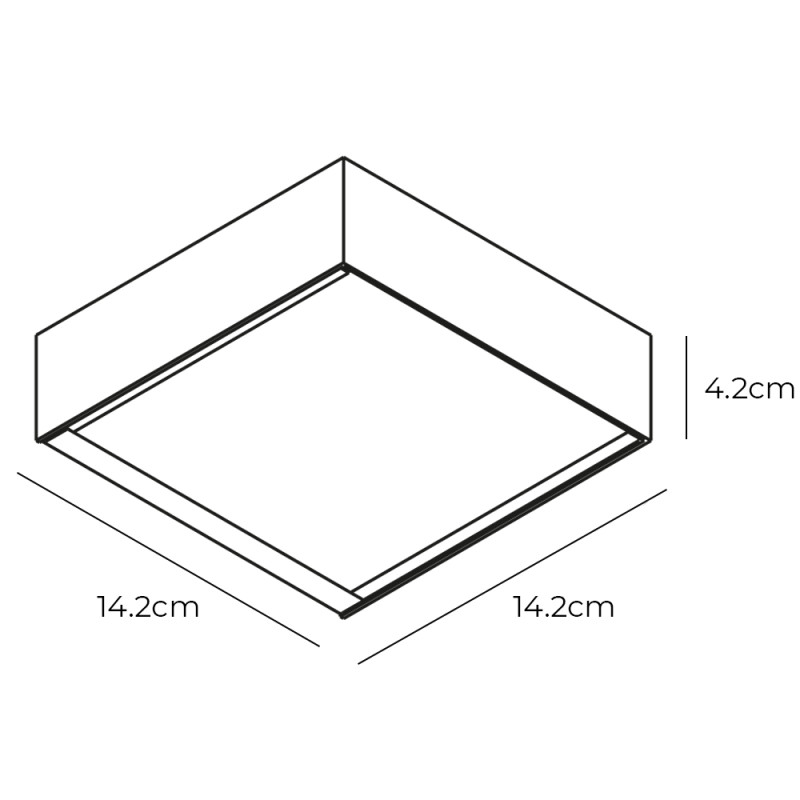Specification Image for Davide Groppi Toast Wall Light