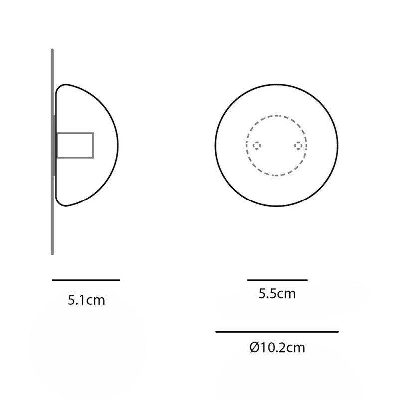 Specification Image for Bocci 14s Surface Light