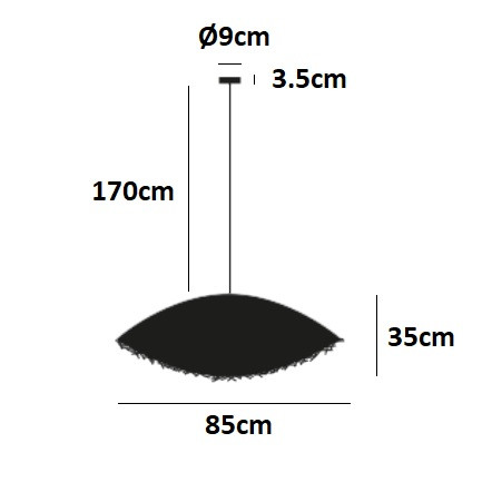 Specification Image for Catellani & Smith PostKrisi 50 Pendant Lamp