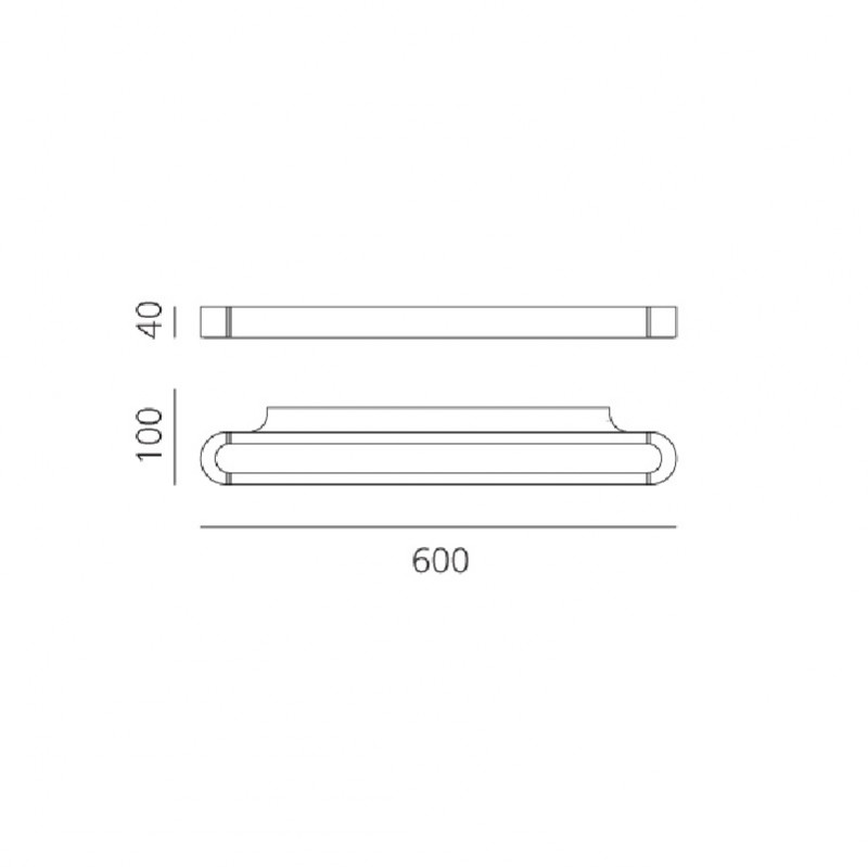 Specification image for Artemide Talo 60 LED Wall Light