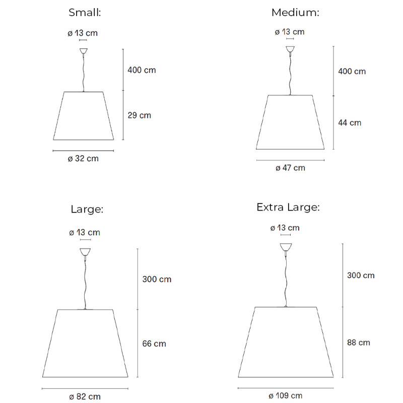 Specification Image for Fontana Arte Amax Suspension