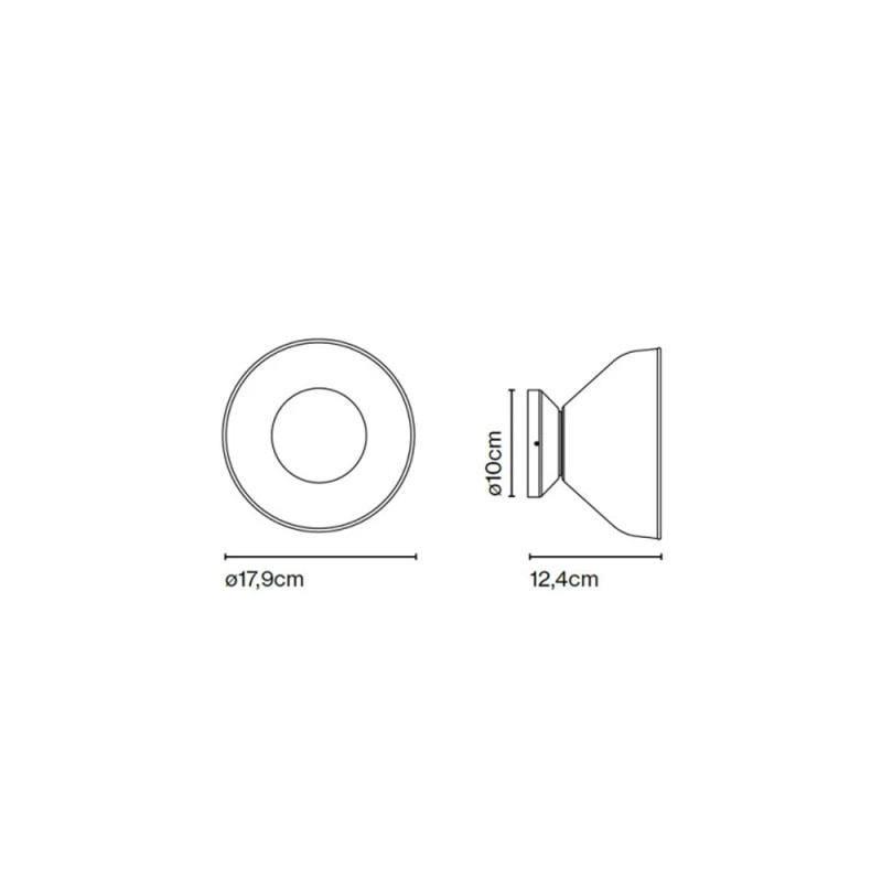 Marset Aura LED Wall Light Specification
