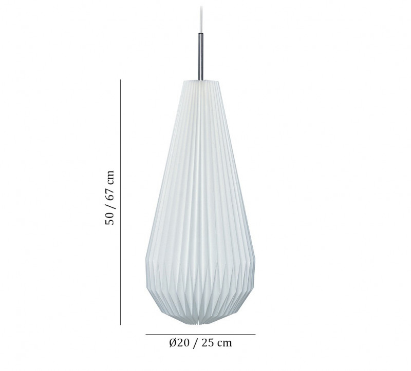 Specification Image for Le Klint Comet 181 Pendant 