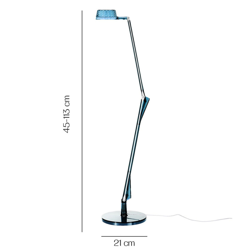 Specification Image for Kartell Aledin Dec LED Table Lamp
