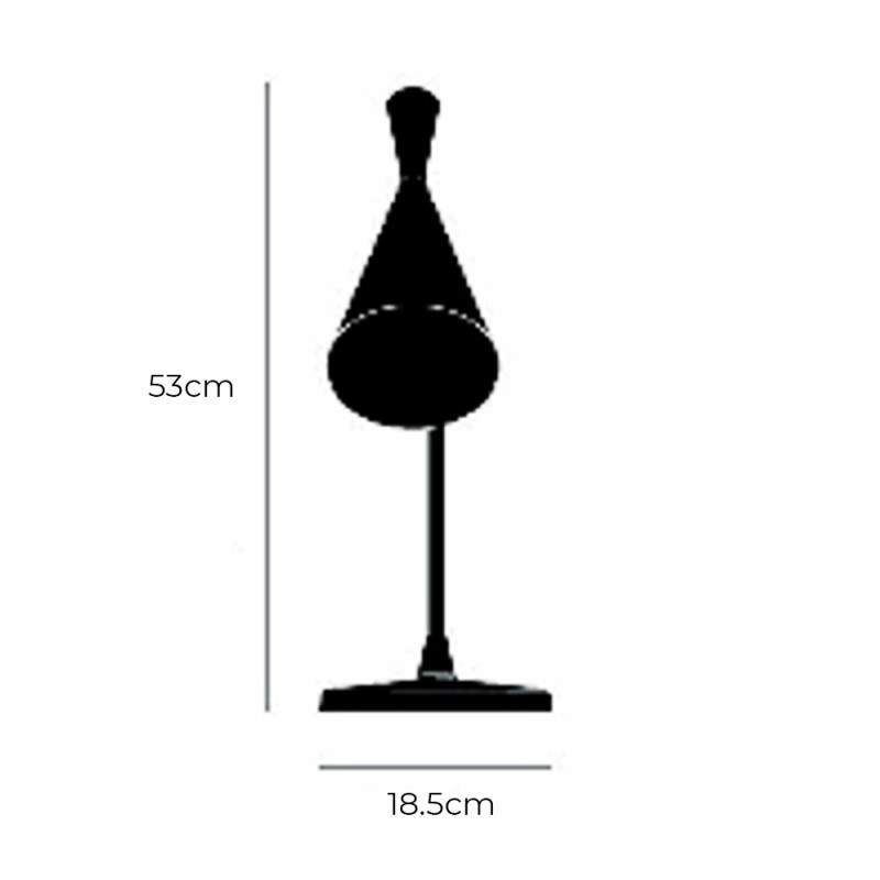 Specification Image for Tom Dixon Beat Table Lamp
